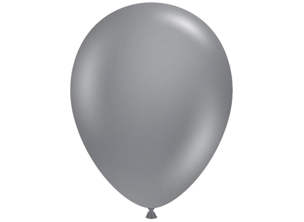 Grey Smoke 43cm Balloon