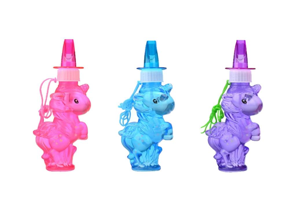 Unicorn Bubbles with Whistle