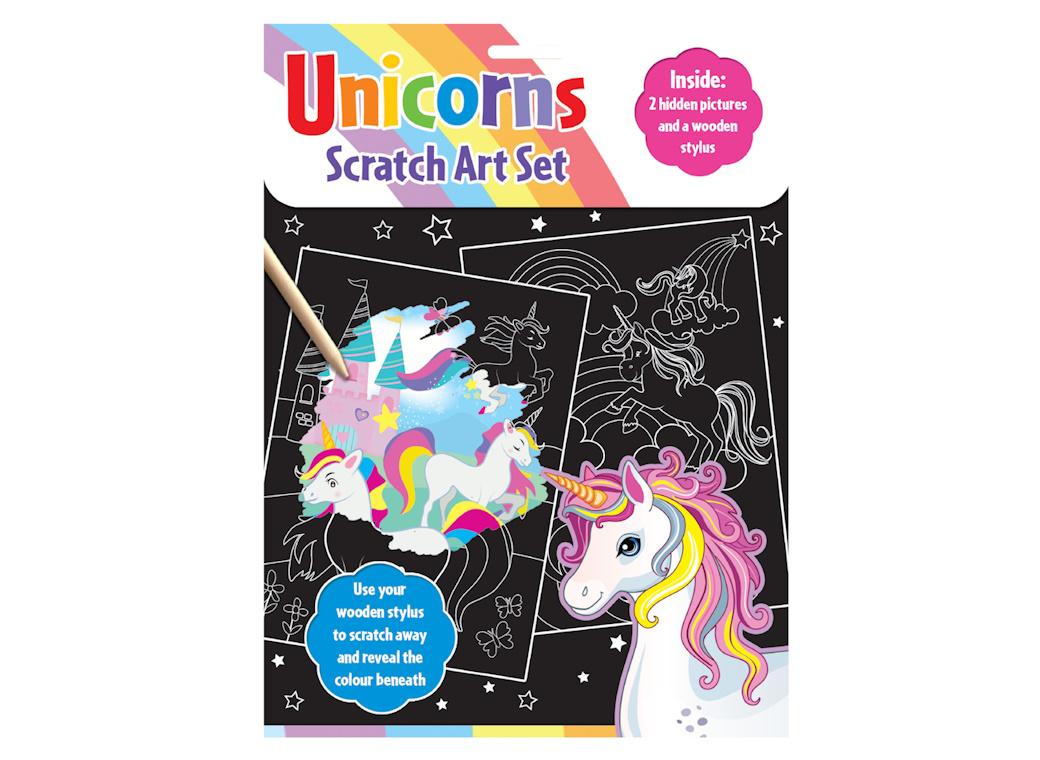 Unicorn Scratch Art Set