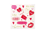 Valentine's Day Beverage Napkins 16pk