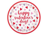 Happy Valentine's Day Dinner Plates 8pk