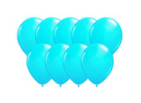 Value Mini Balloons 50PK - Caribbean Blue