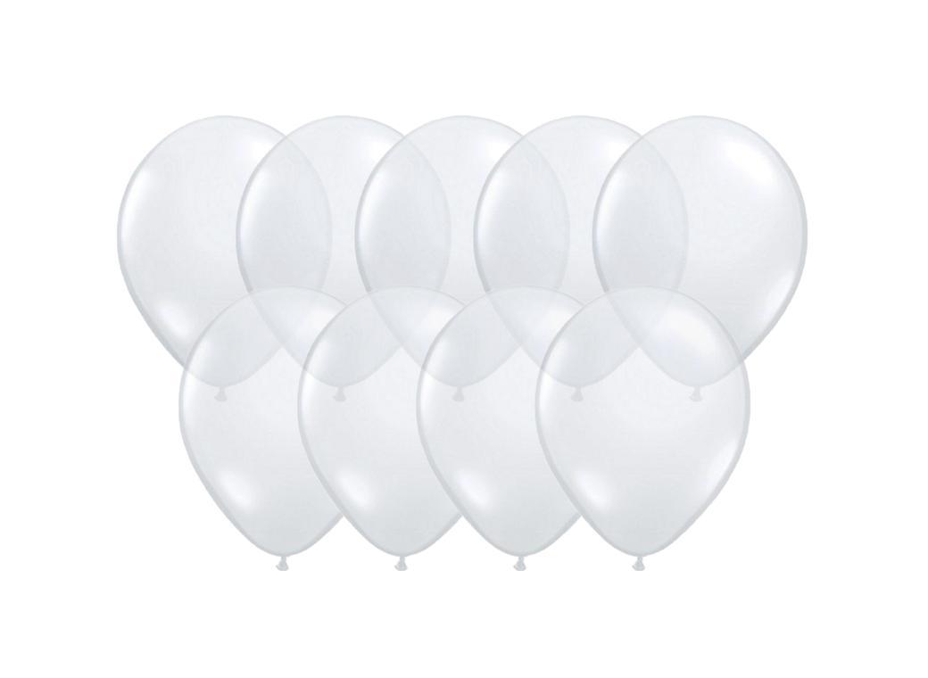 Value Mini Balloons 50PK - Clear