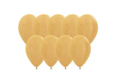 Value Mini Balloons 50PK - Gold