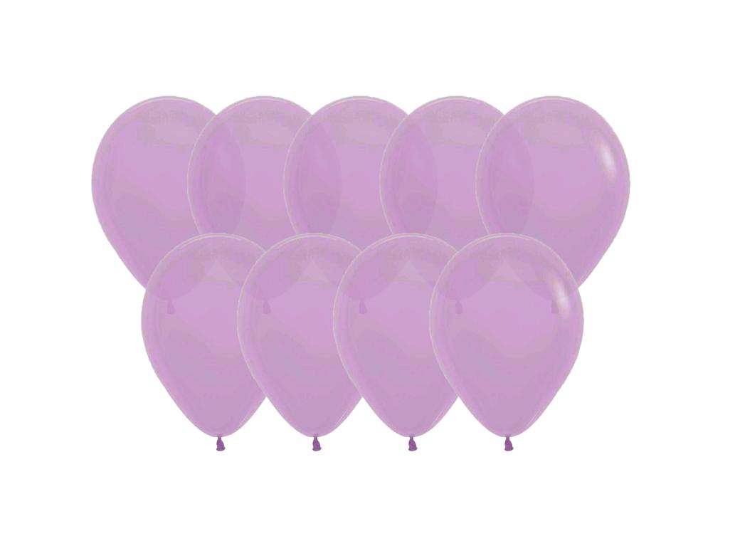 Value Mini Balloons 50PK - Lavender