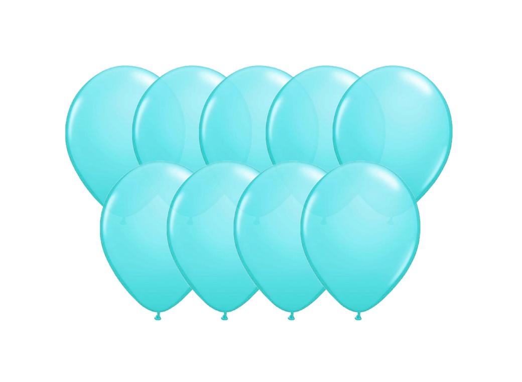 Value Mini Balloons 50PK - Robins Egg Blue