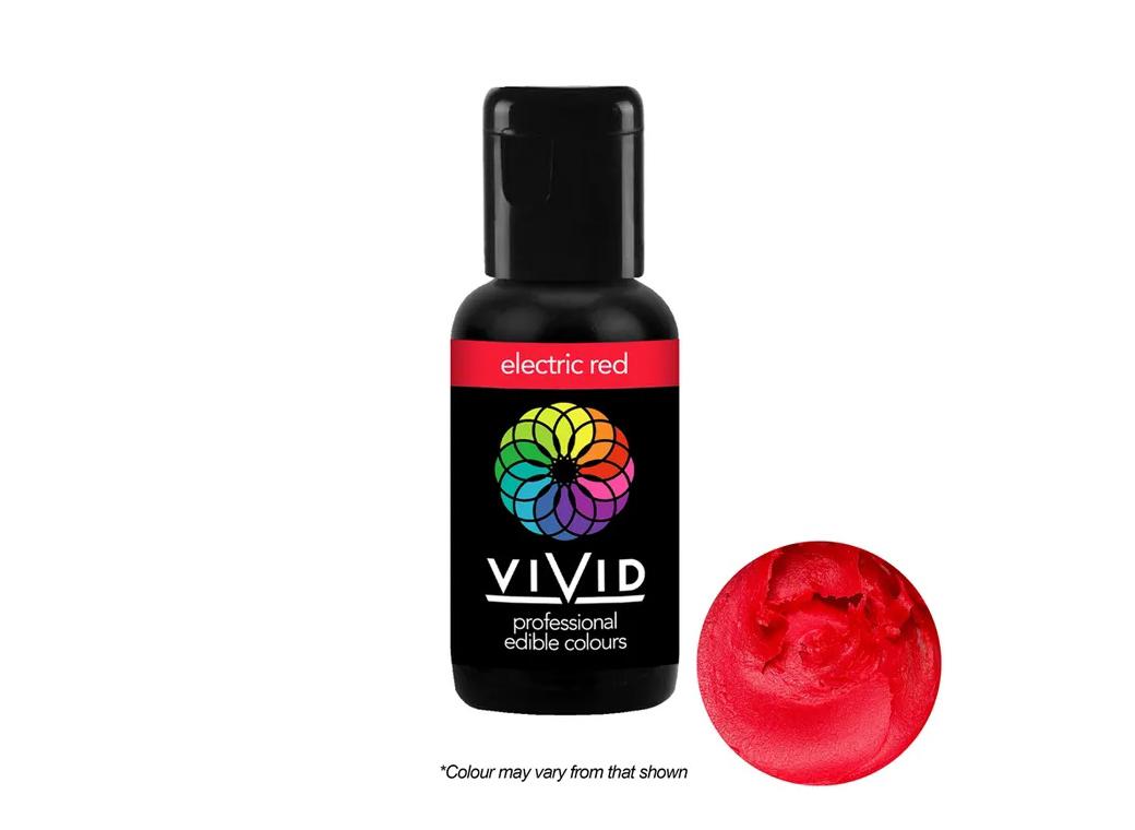 Vivid Gel Colour - Electric Red