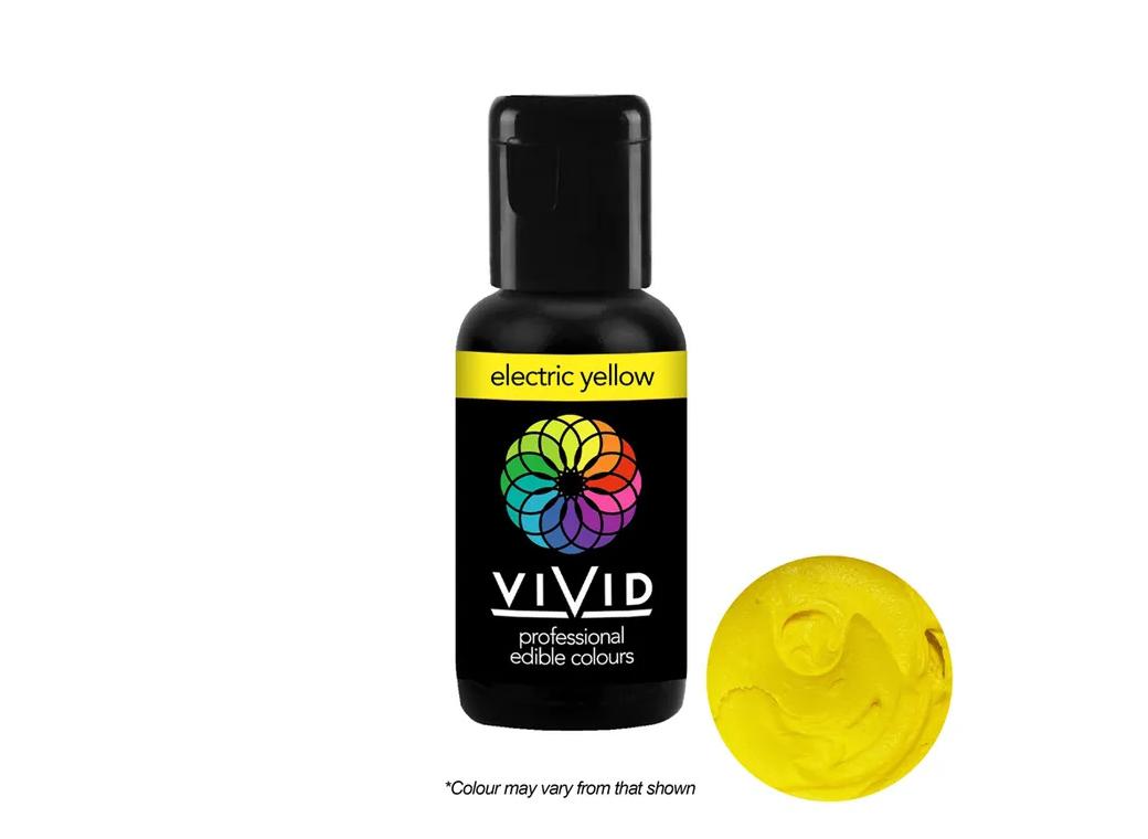 Vivid Gel Colour - Electric Yellow