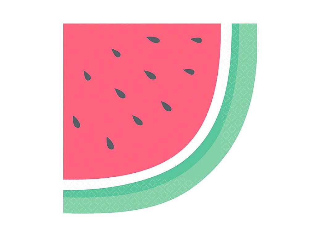 Just Chillin Watermelon Lunch Napkins 16pk