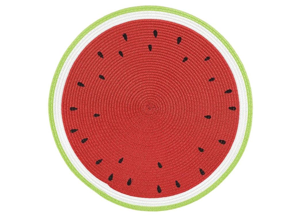 Watermelon Embroidered Placemat