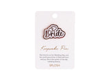 Wedding Keepsake Pin - Bride