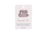 Wedding Keepsake Pin - Maid of Honour