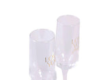 Wedding Love You Wine Glass Set