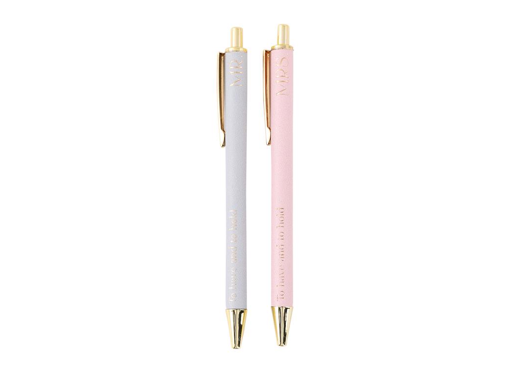 Wedding Mr & Mrs Pen Set