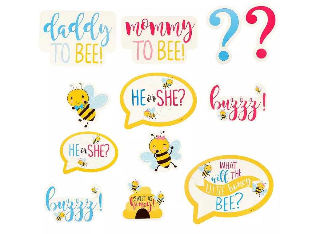 What Will It Bee? Cutouts 12pk