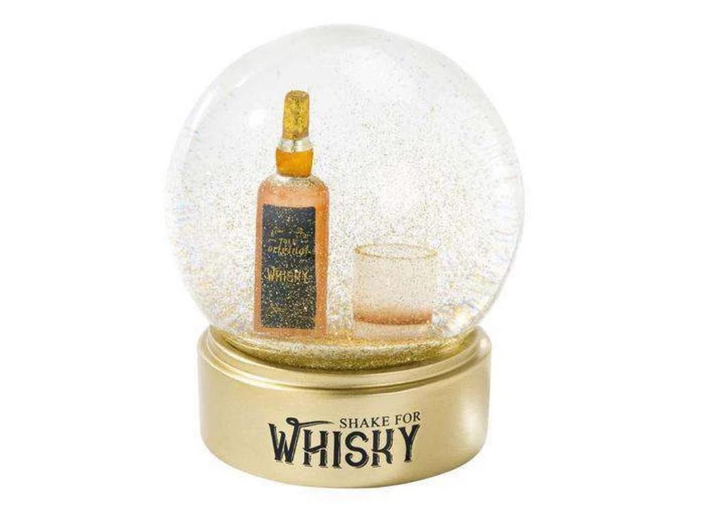 Whisky Snow Globe