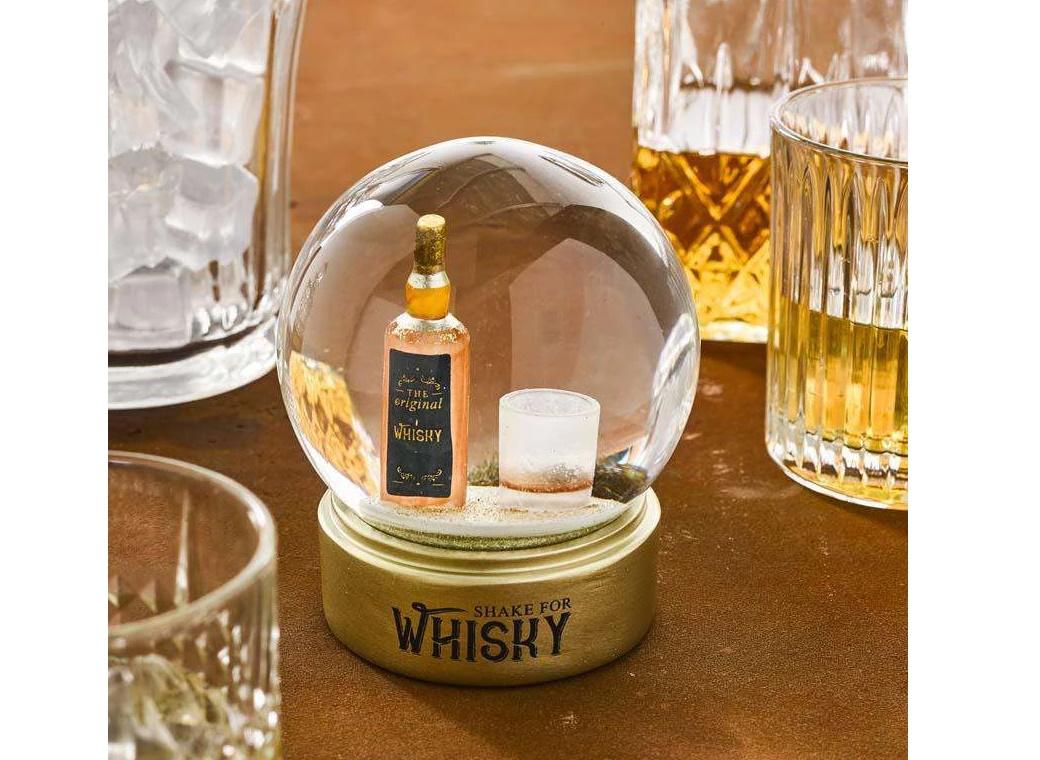 Whisky Snow Globe