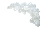 White Balloon Arch Kit