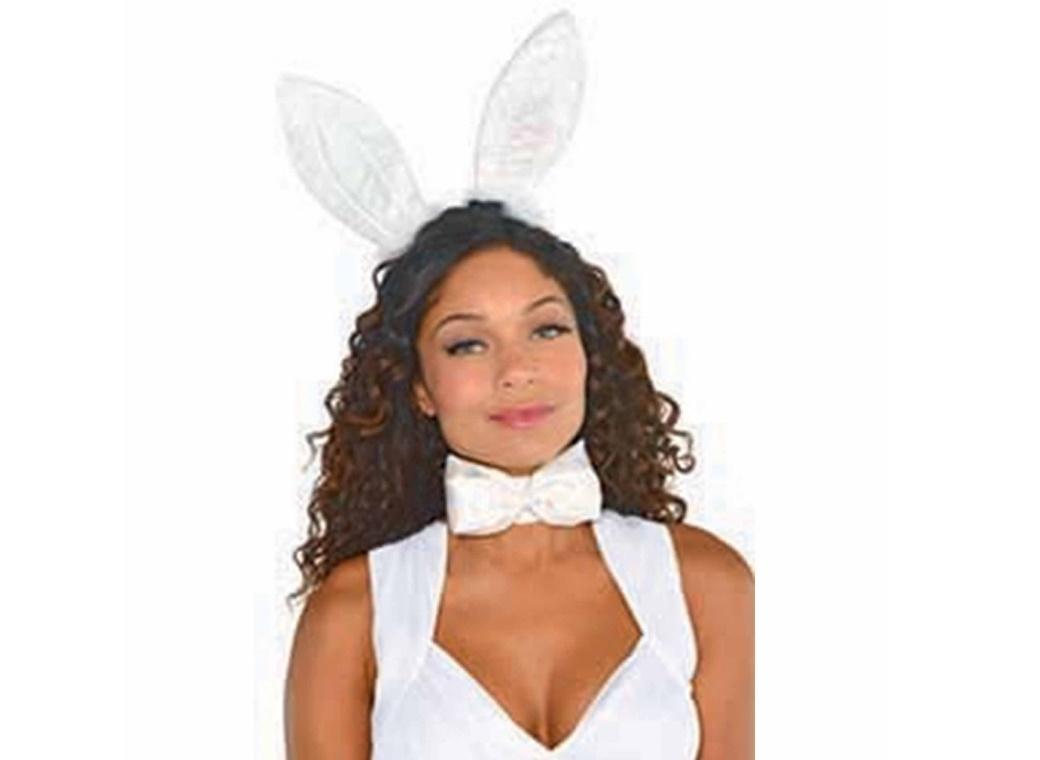 White Bunny Ears - Adult