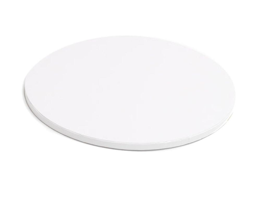 White Drum Cake Board - 10"