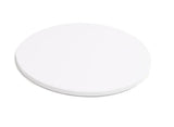 White Drum Cake Board - 10"