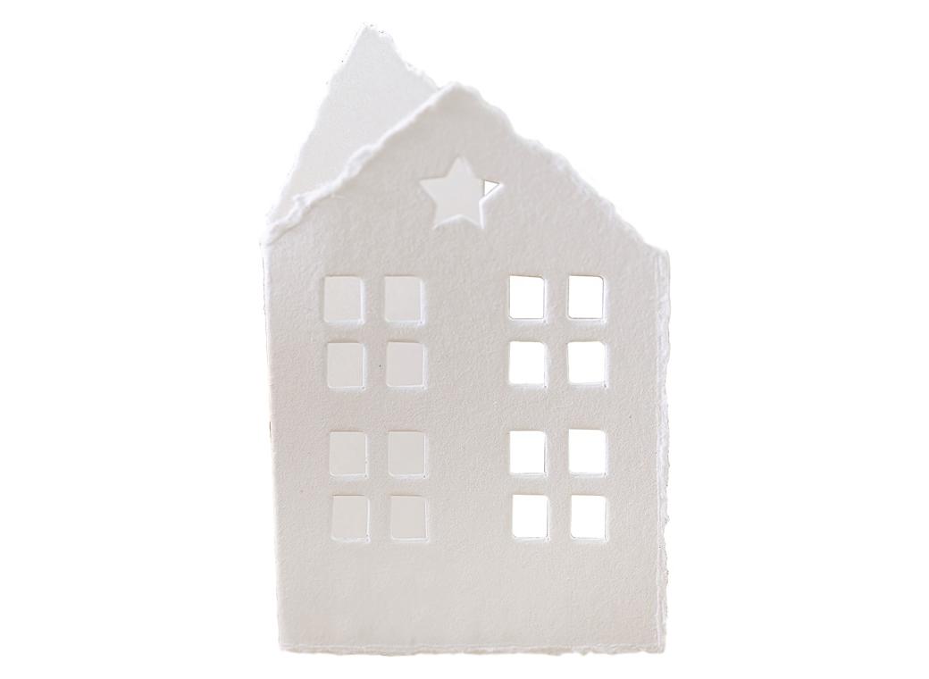 White Christmas House Place Cards 6pk