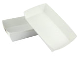 White Food Trays 8pk