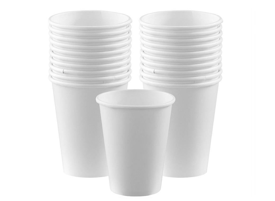 Paper Cups 20pk - White