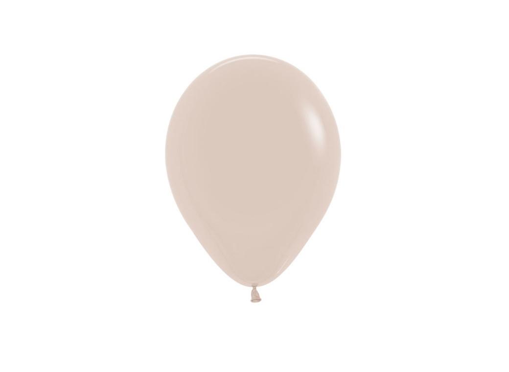 White Sand 12cm Balloons 10pk