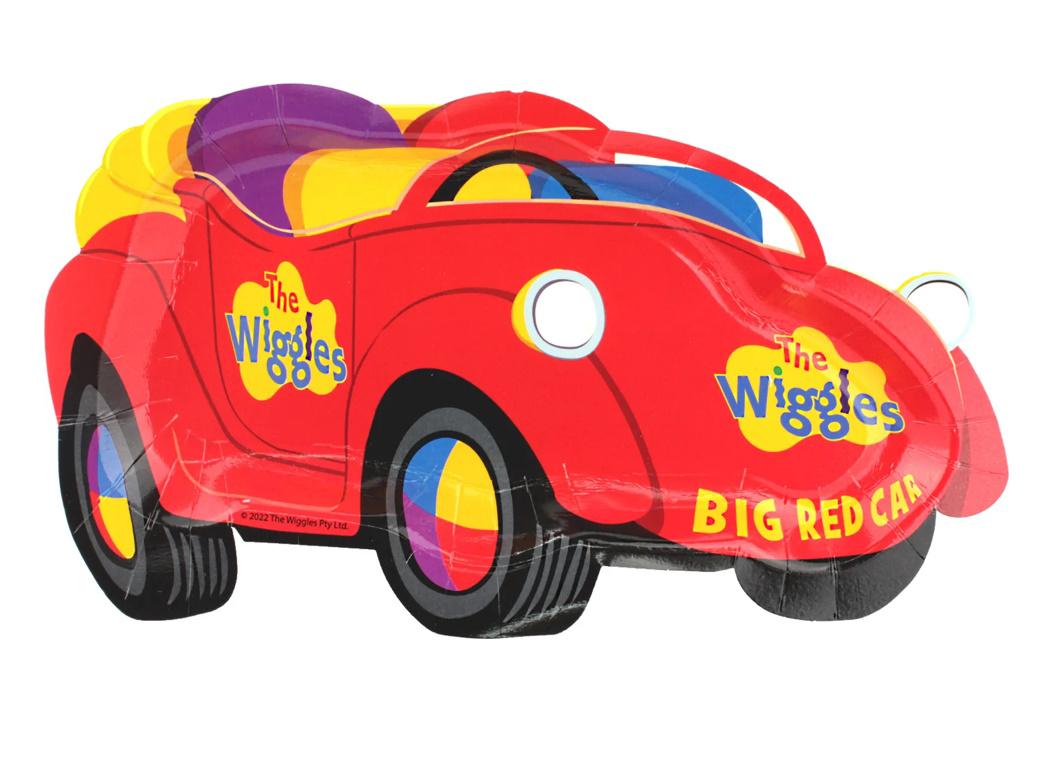 The Wiggles Big Red Car Shaped Plates 8pk