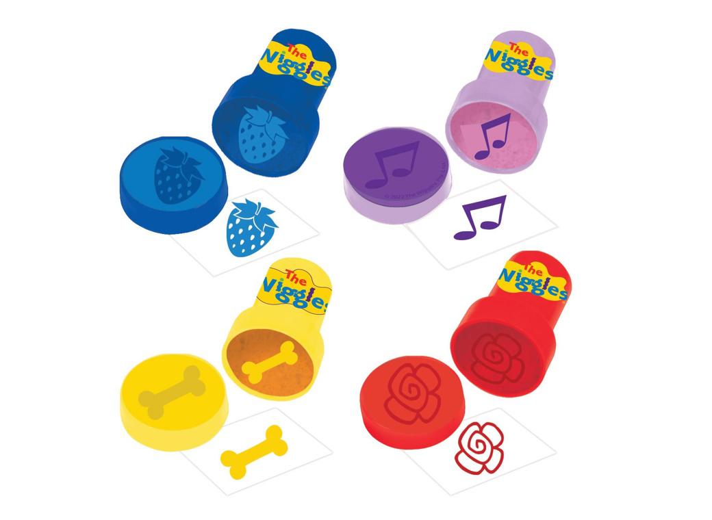 The Wiggles Stampers 4pk