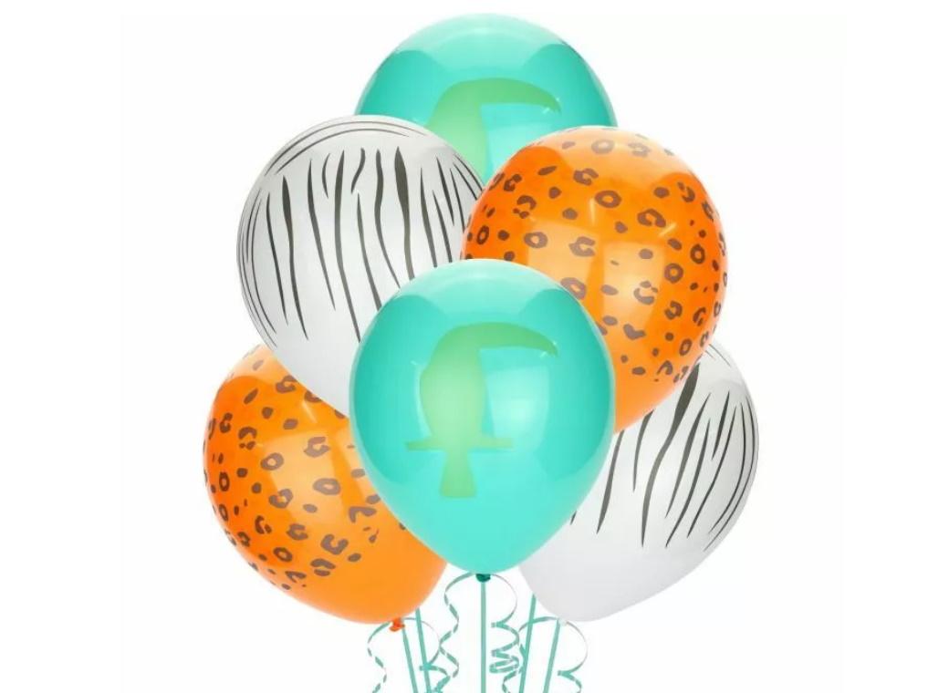 Wild Jungle Balloons 10pk