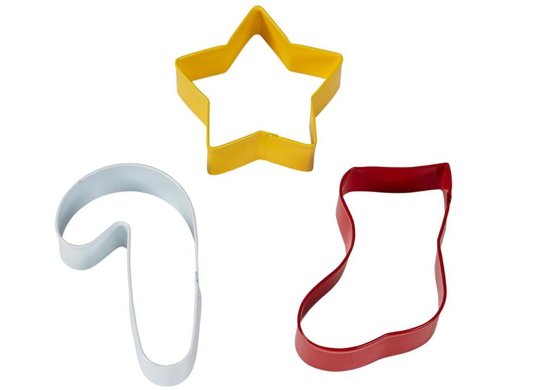 Wilton 3pce Star Stocking Cookie Cutter Set