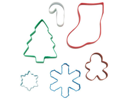 Wilton 6pce Christmas Cookie Cutter Gift Set