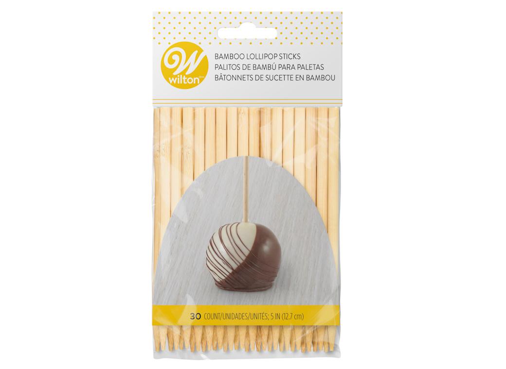 Wilton Bamboo Lollipop Sticks 5in 30pk