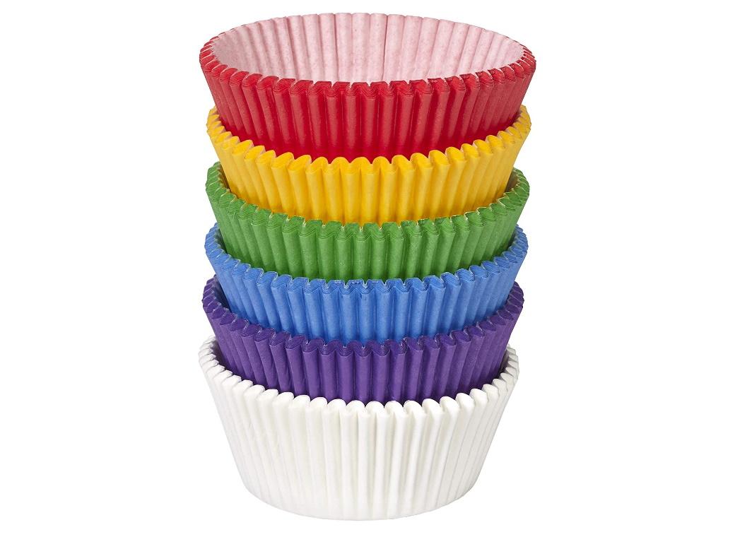 Wilton Rainbow Brights Cupcake Cases 150pk