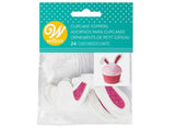 Wilton Bunny Ears Cupcake Toppers 24pk