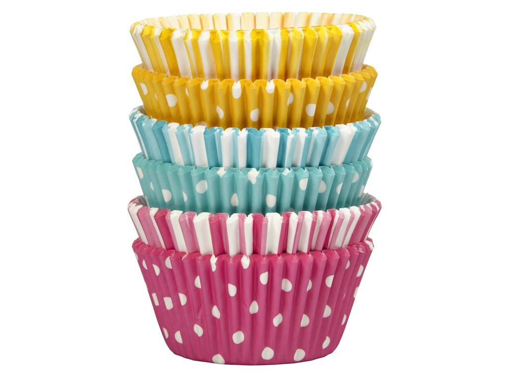 Wilton Dots & Stripes Cupcake Cases 150pk