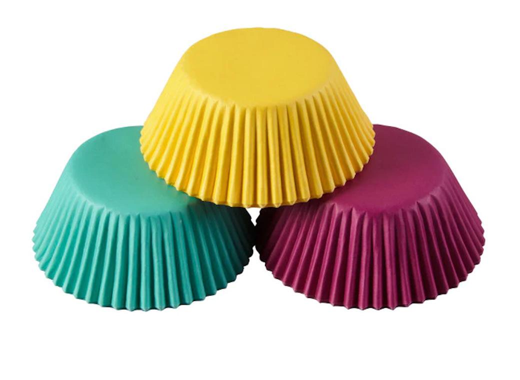 Wilton Cupcake Cases - Jewel Tones 75pk