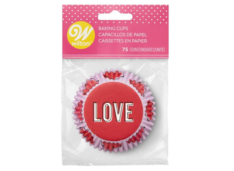 Wilton Love Cupcake Cases 75pk