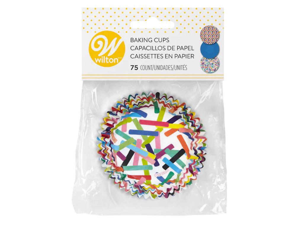 Wilton Cupcakes Cases - Mixed Brights 75pk