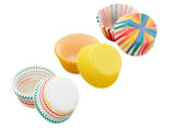 Wilton Rainbow Stripes Cupcake Cases 75pk