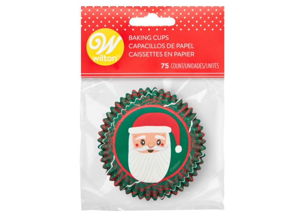 Wilton Santa Cupcake Cases 75pk