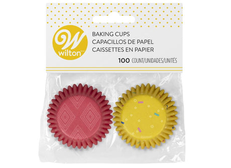 Wilton Desert Mini Cupcake Cases 100pk