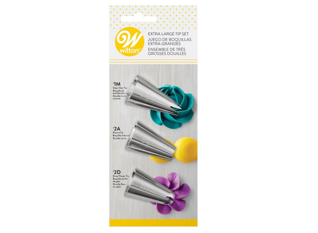 Wilton 3pce Extra Large Tip Set