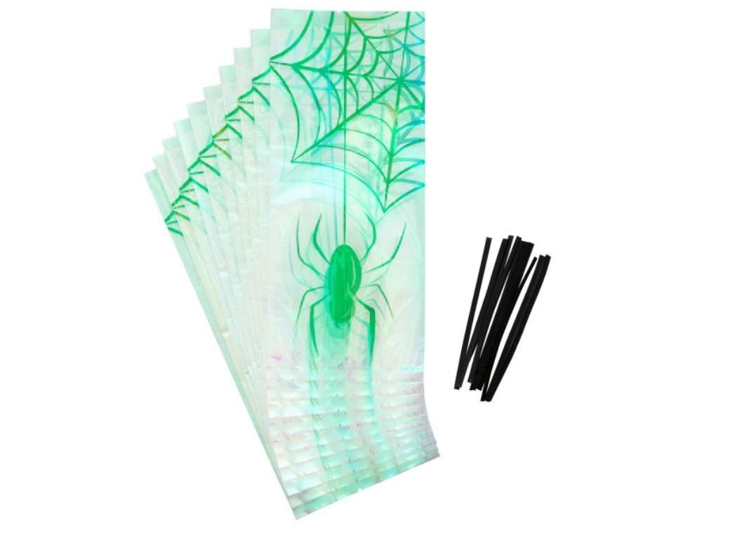 Wilton Iridescent Spider Treat Bags 10pk