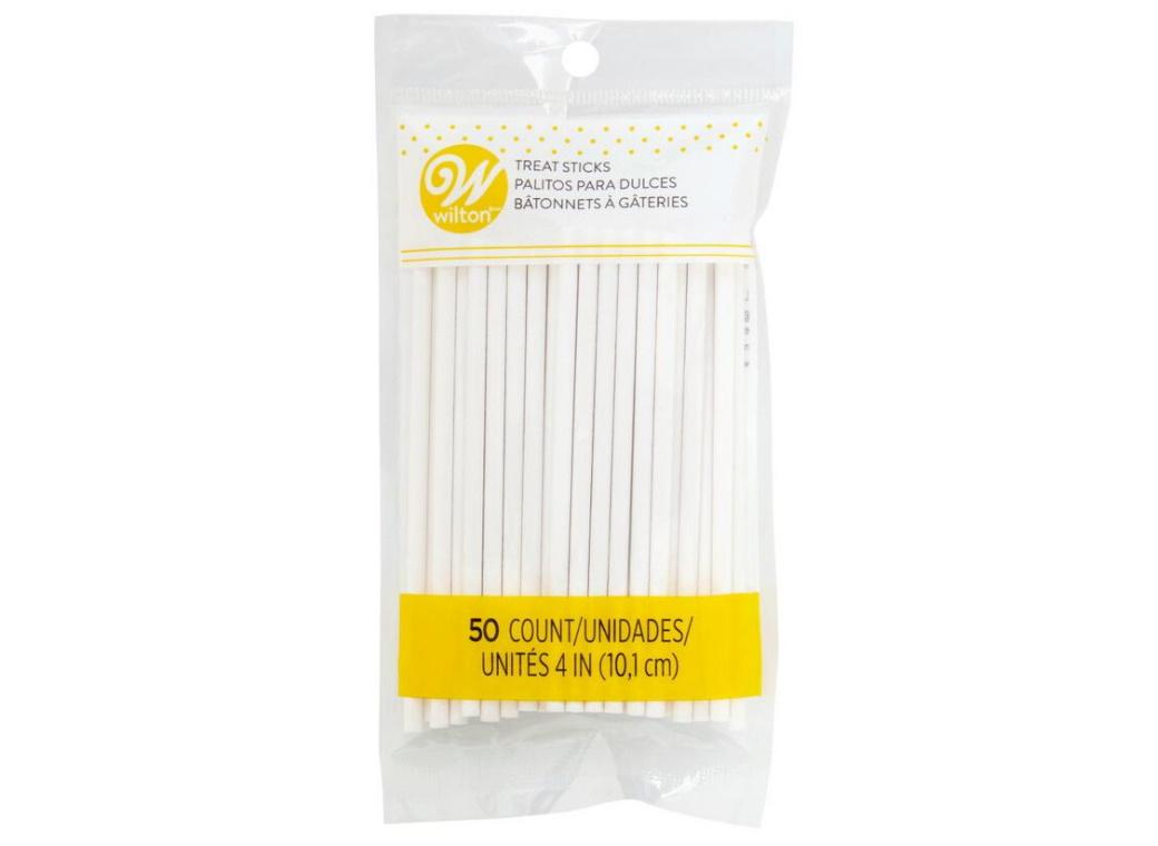 Wilton 4in Lollipop Sticks 50pk