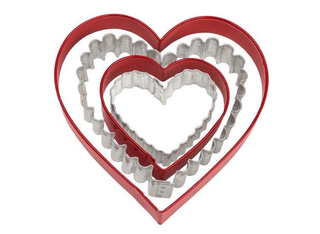 Wilton Nesting Hearts 4pce Cookie Cutter Set