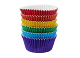 Wilton Rainbow Foil Cupcake Cases 72pk