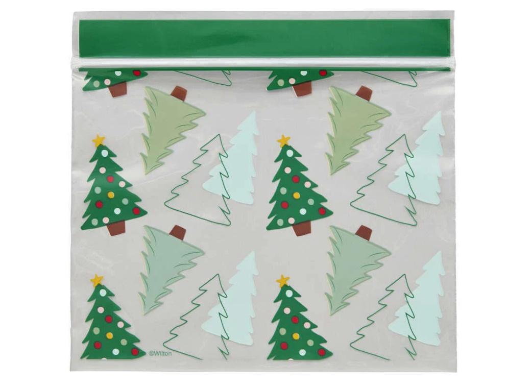 Wilton Christmas Trees Resealable Treat Bags 20pk